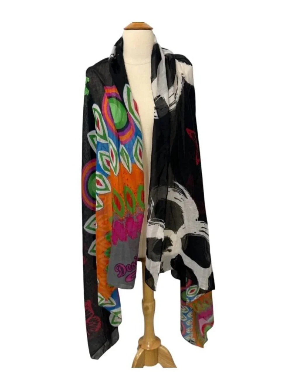 Desigual Women's Scarf Large 42 x 74.5 Artsy 